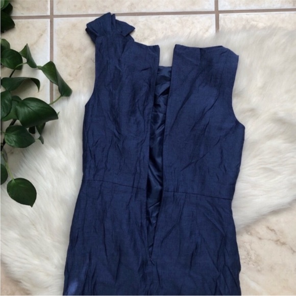 Ann Taylor Chambray Pencil Dress - Picture 7 of 8
